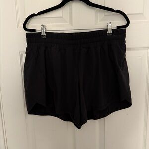 Lululemon Athletica Black Track That HR 5in Shorts